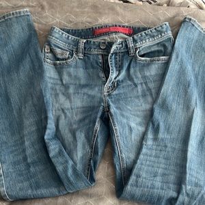 Mens Rock&Roll Denim Straight Leg